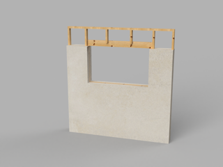 Pre-cast hemp blocks construction