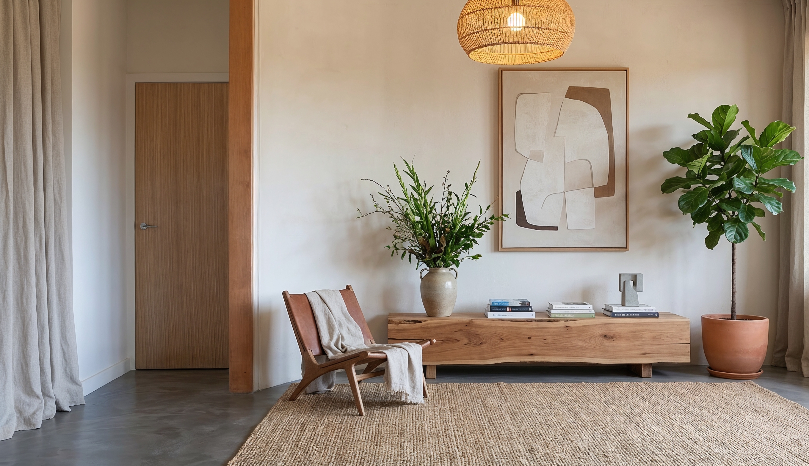 Daylesford Hempcrete Home - Furnished Interior