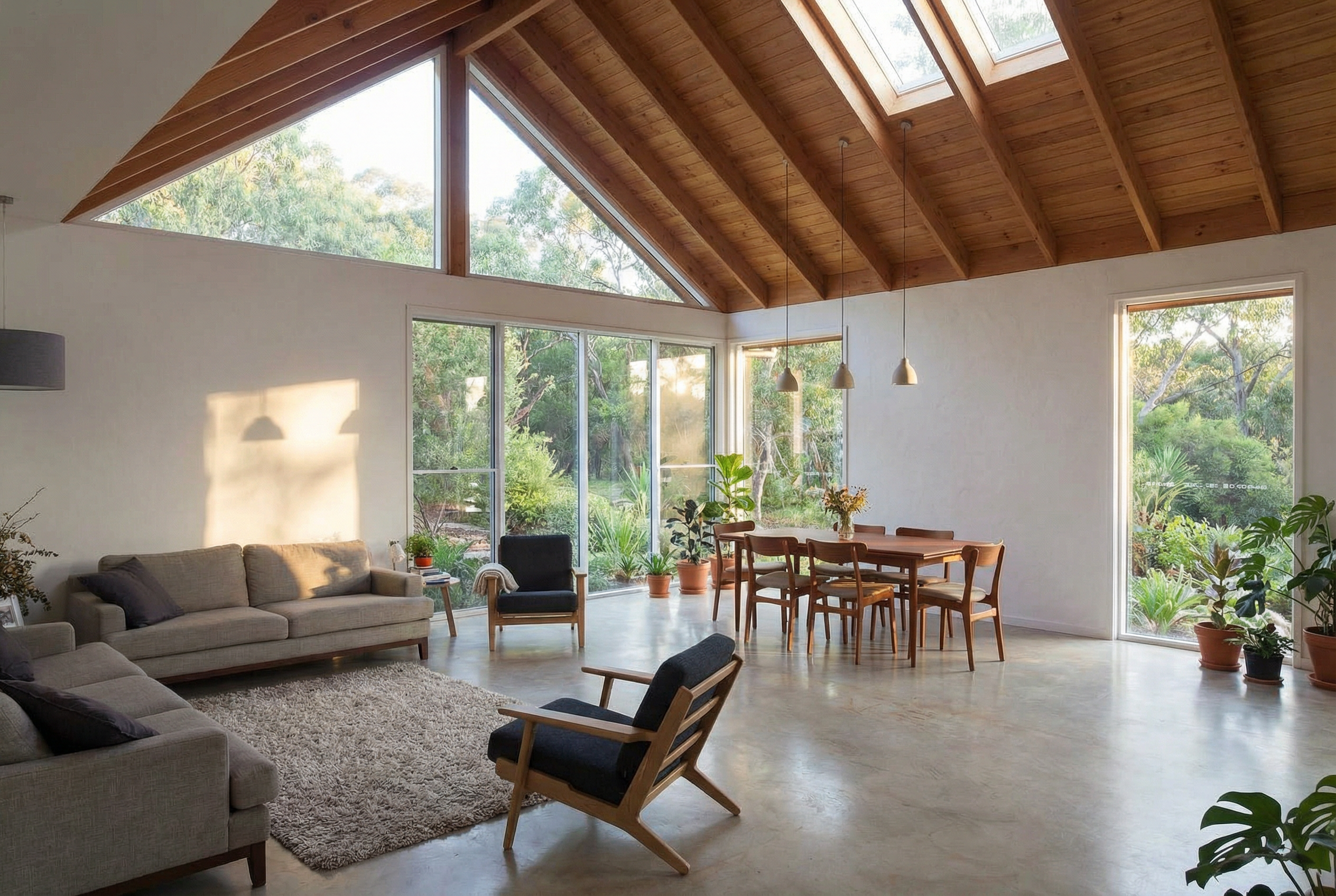 Salisbury Road interior with furniture