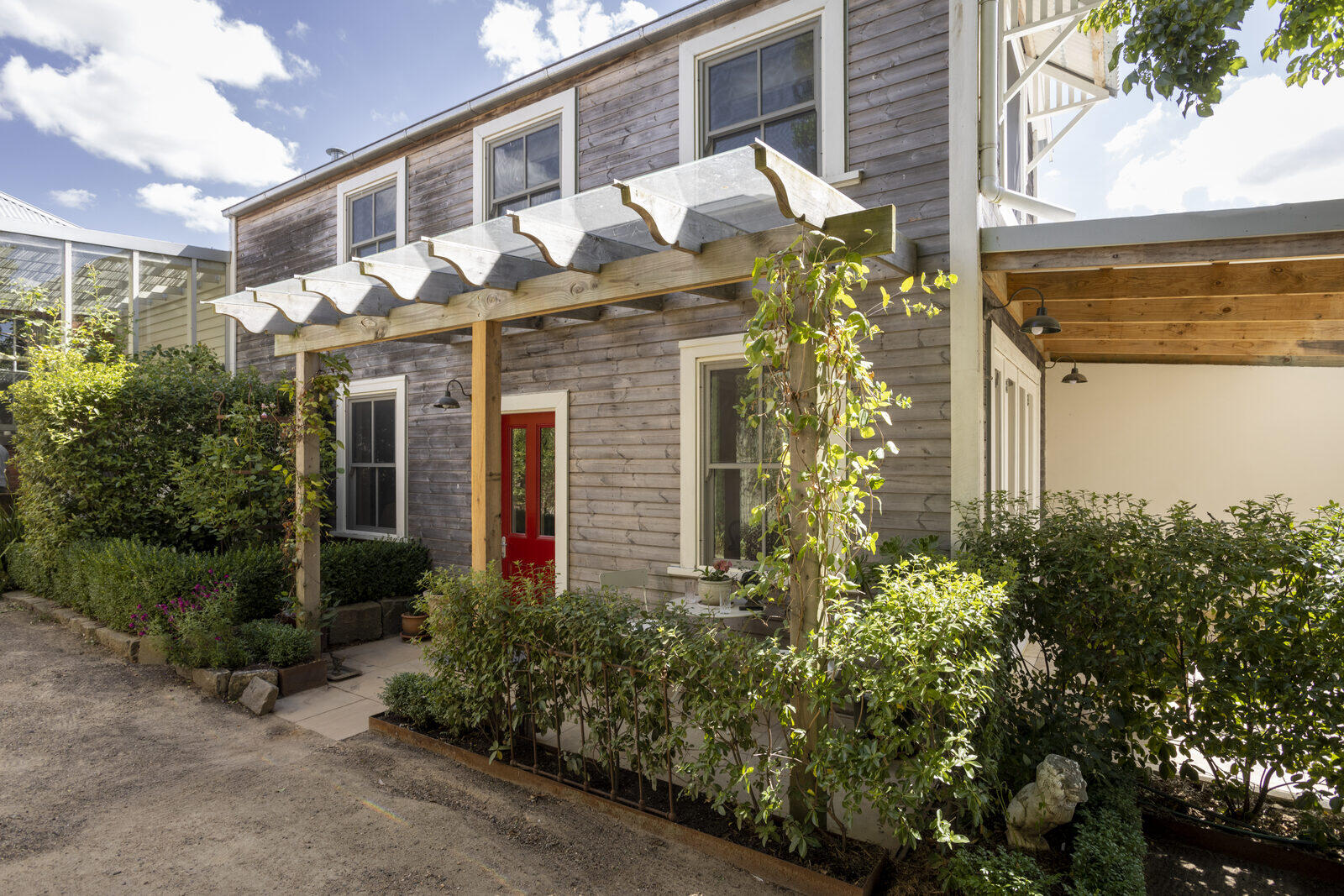 Natural material home interior